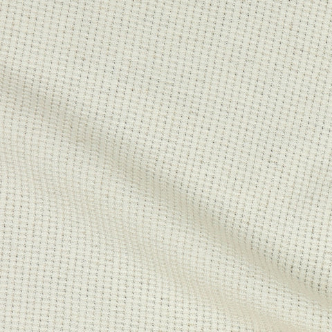 Waffle Knit Jersey Linen “Natural”