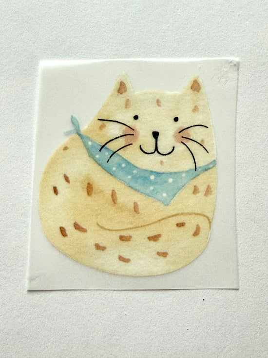 Bügelbild Katze