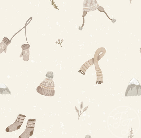 Family Fabrics / Jersey "Winterzeit“