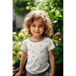 Rib Jersey GOTS „Flower Family“