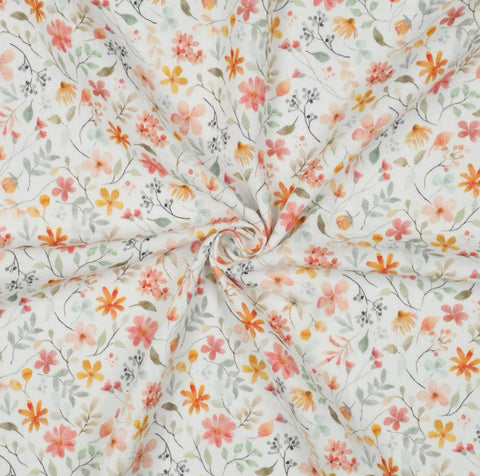 Musselin/Double Gauze  “Summer Flowers“