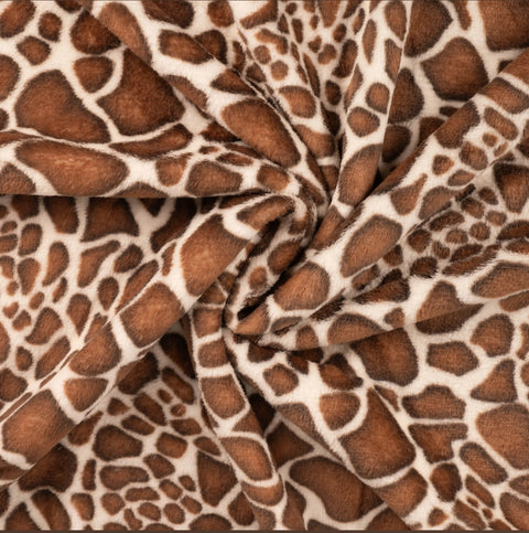 Fleece Print “Giraffe“