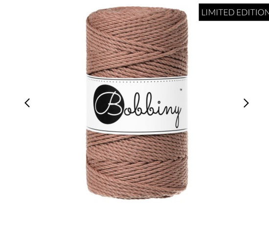 Mocha Mousse (Restbestand) / MAKRAMEE-SCHNÜRE 3PLY 3MM 100M