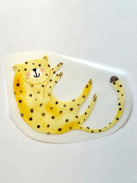 Bügelbild Gepard