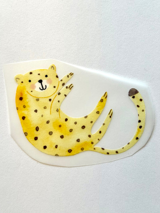 Bügelbild Gepard