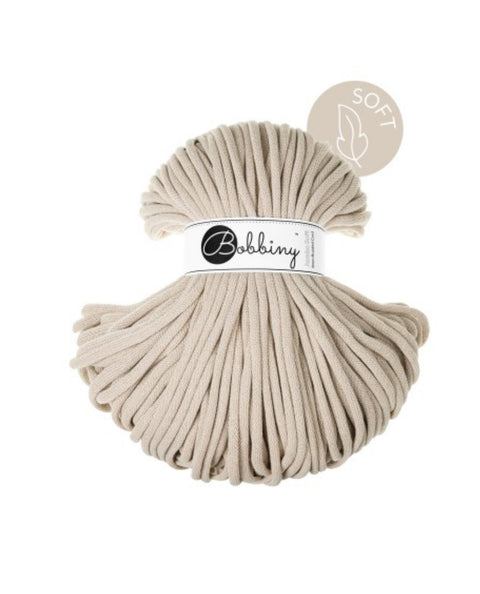 Beige / Flechtkordel Soft 8MM 100M