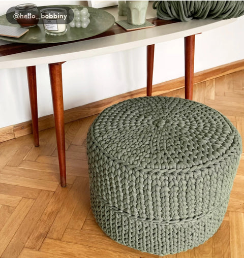 Eucalyptus Green / Flechtkordel Soft 8MM 100M