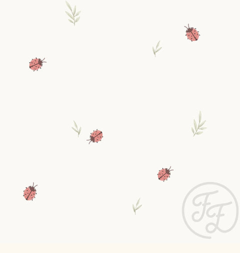Family Fabrics / Jersey "Bugs and Leaves“