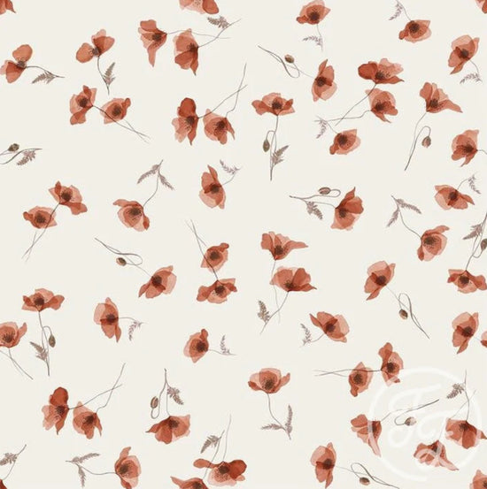 Family Fabrics / Baby Rib 260g „Mohn“