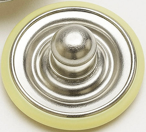 Jersey Druckknöpfe Light Yellow (50pcs.)