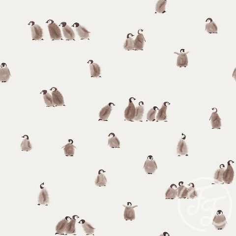 Family Fabrics Waffle Knit Jersey “Penguins”