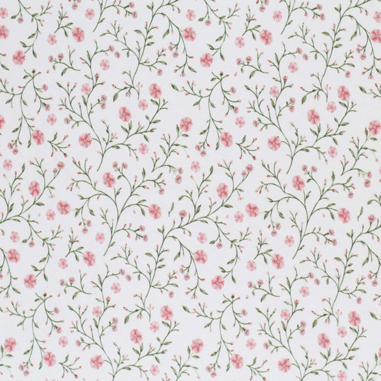 Jersey "Zarte Blumen Nude Rosa“