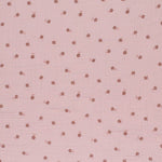 Musselin/Double Gauze  “Blümchen Nude Rosa“