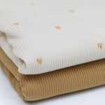 Rib Jersey „Mini Herzen“