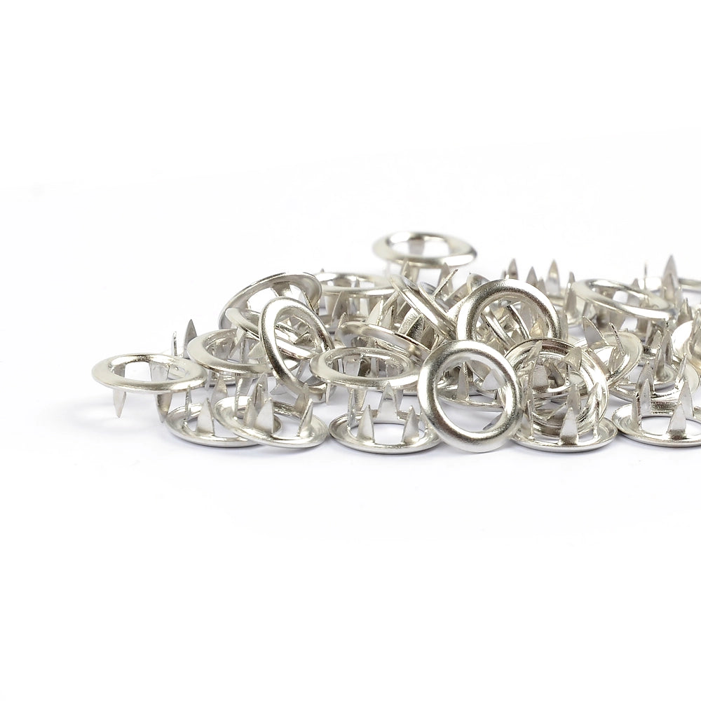 Jersey Druckknöpfe Silber (50pcs.)
