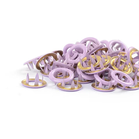 Jersey Druckknöpfe Purple (50pcs.)