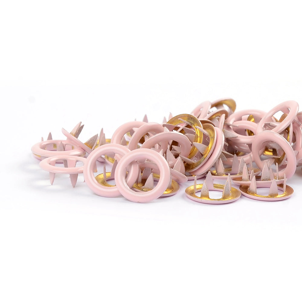 Boutons-pression Jersey Vieux Rose (50pcs.) 