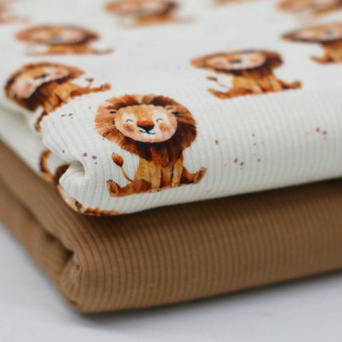 Rib Jersey „Leo Hellbeige“