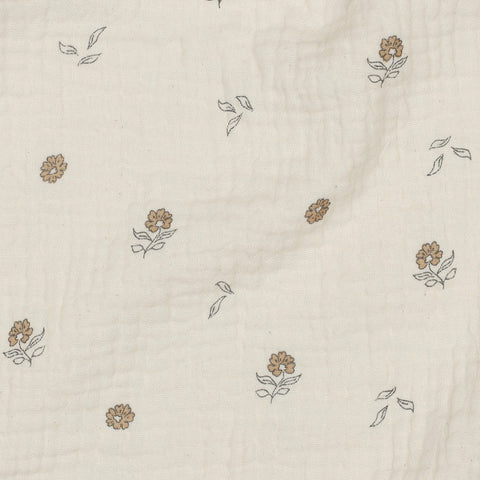 Musselin/Double Gauze  “Natural Flowers“