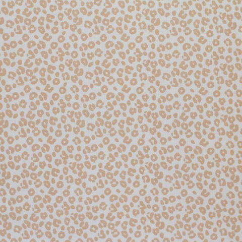 Rib Jersey „Leopard Hellbeige”