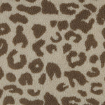 Teddy Jacquard Animal Print „Taupe“ 90cm