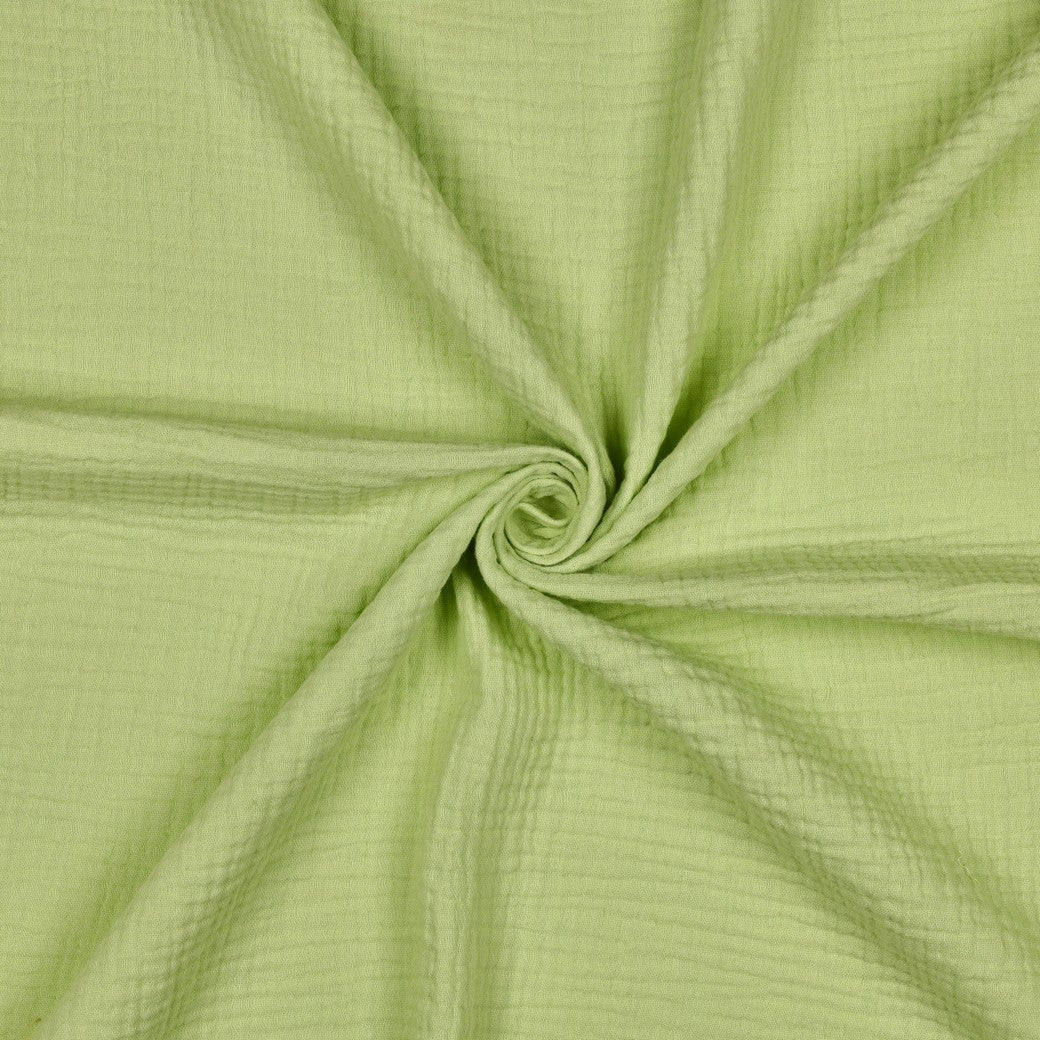 Musselin/Double Gauze  “Soft Grün“ GOTS