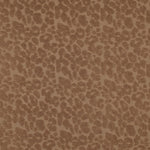 Frottee Stoff „Animal Print Braun“