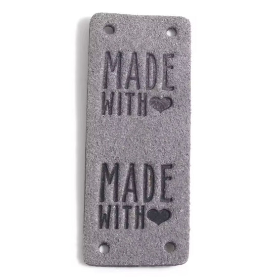 Handmade with Love Label "Nude" (pack of 5)