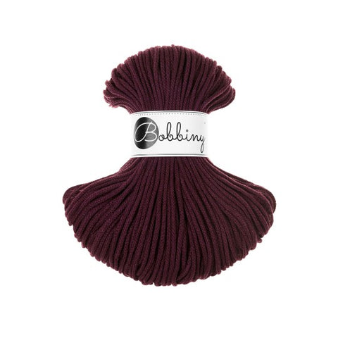 Burgundy / Flechtkordel 3MM 100M