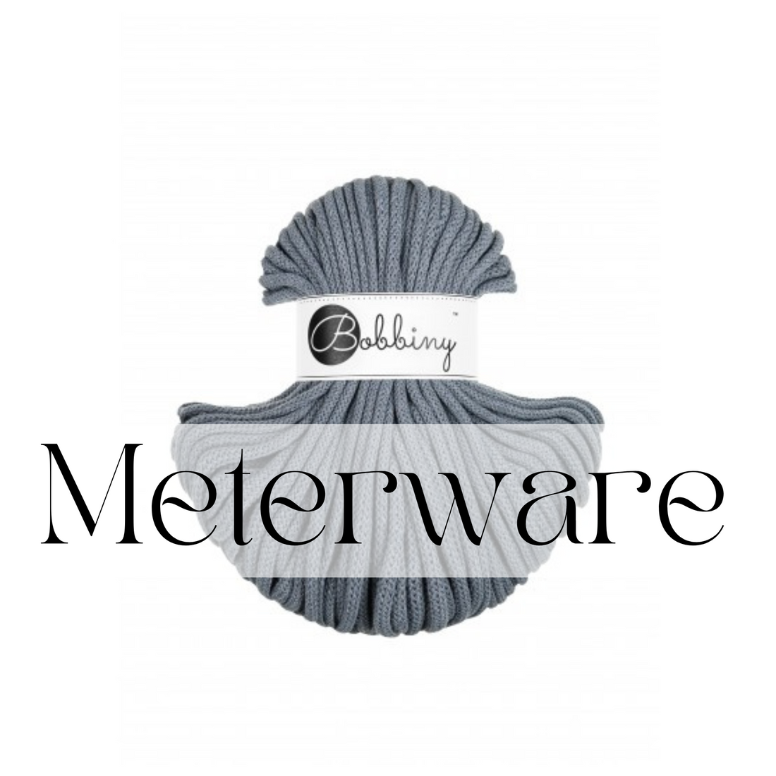 Steel / Flechtkordel 5mm (Meterware)