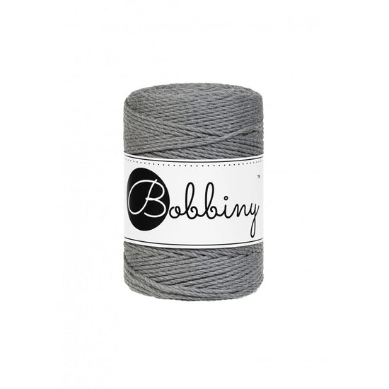 Stone Gray / MACRAMEE CORD 3PLY 1.5MM 100M 