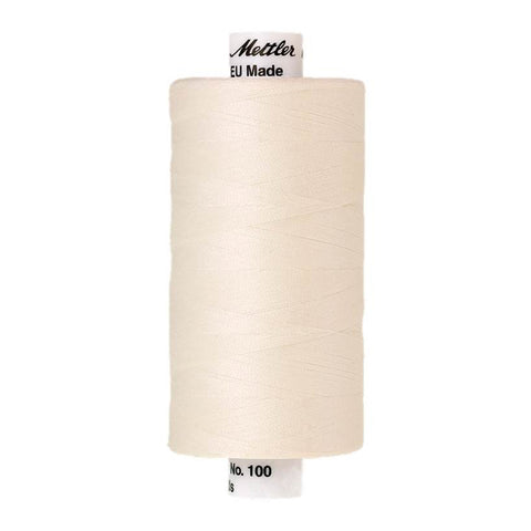 Seralon polyester universal thread 1000m / 1000 wool white