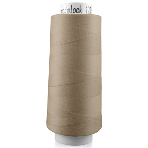 Trojalock overlock yarn 2500m / 1222 dark beige