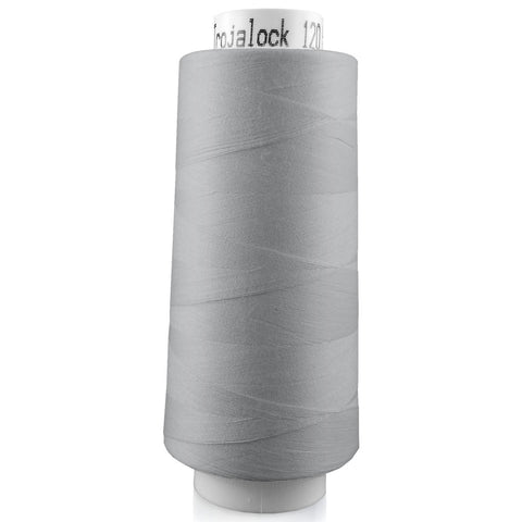 Trojalock overlock thread 2500m / 0331 silver grey
