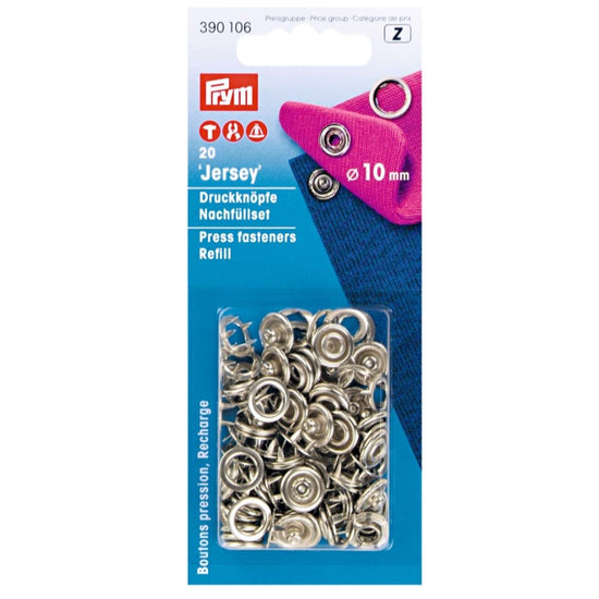 Prym snap fasteners refill set 390106