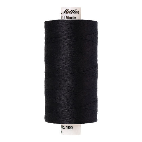 Seralon Polyester Universal Garn 1000m / 4000 Black
