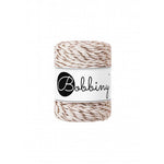 Champagne Twist / MACRAMEE CORD 3PLY 3MM 50M 
