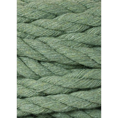 Eucalyptus Green / MAKRAMEE-SCHNÜRE 3PLY 9MM 30M