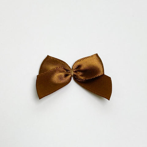 Satin bow "Bronze"