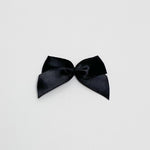 Satin bow "Black"