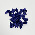 Satin bow "Navy"