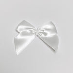 Noeud satin "Blanc"