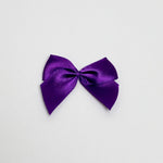 Satin bow "Violet"