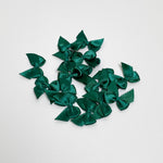 Satin bow "dark green"