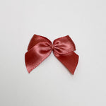 Satin bow "Rosewood"