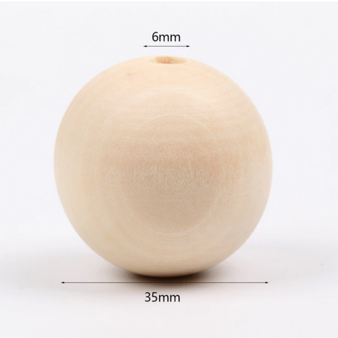 Wooden ball 35mm