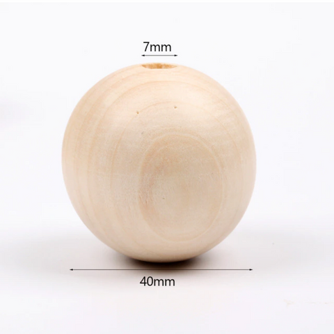 Wooden ball 40mm