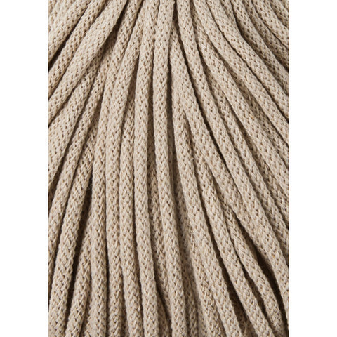 Beige / braided cord 5MM 100M 