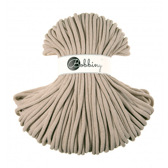 Cordon beige / tressé 9MM 100M 
