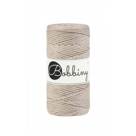 Beige / MACRAMEE CORD 3MM 100M 